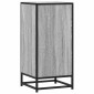 vidaXL Ραφιέρα Γκρι Sonoma 35,5x35x76 εκ. Επεξ. Ξύλο + Μέταλλο