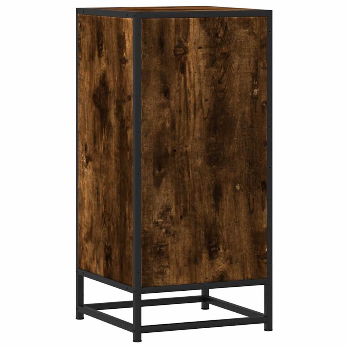 vidaXL Ραφιέρα Καπνιστή Δρυς 35,5x35x76 εκ. Επεξ. Ξύλο + Μέταλλο