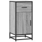 vidaXL Ραφιέρα Γκρι Sonoma 35,5x35x76 εκ. Επεξ. Ξύλο + Μέταλλο
