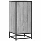 vidaXL Ραφιέρα Γκρι Sonoma 35,5x35x76 εκ. Επεξ. Ξύλο + Μέταλλο