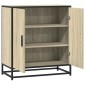 vidaXL Sideboard Sonoma Oak 68x35x76cm Κατασκευασμένο ξύλο και μέταλλο