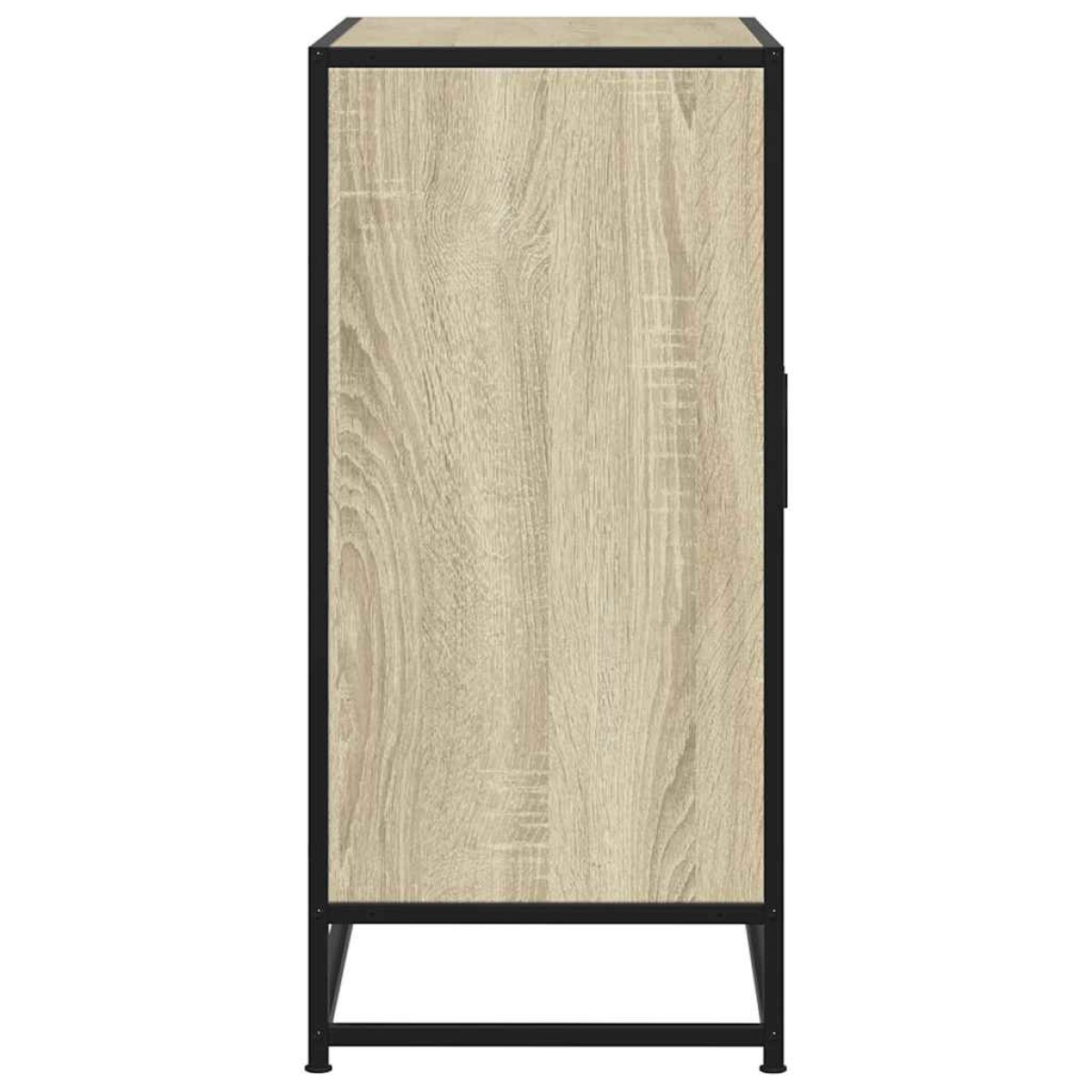 vidaXL Sideboard Sonoma Oak 68x35x76cm Κατασκευασμένο ξύλο και μέταλλο