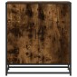 vidaXL Sideboard Καπνιστή βελανιδιά Κατασκευασμένο ξύλο και μέταλλο