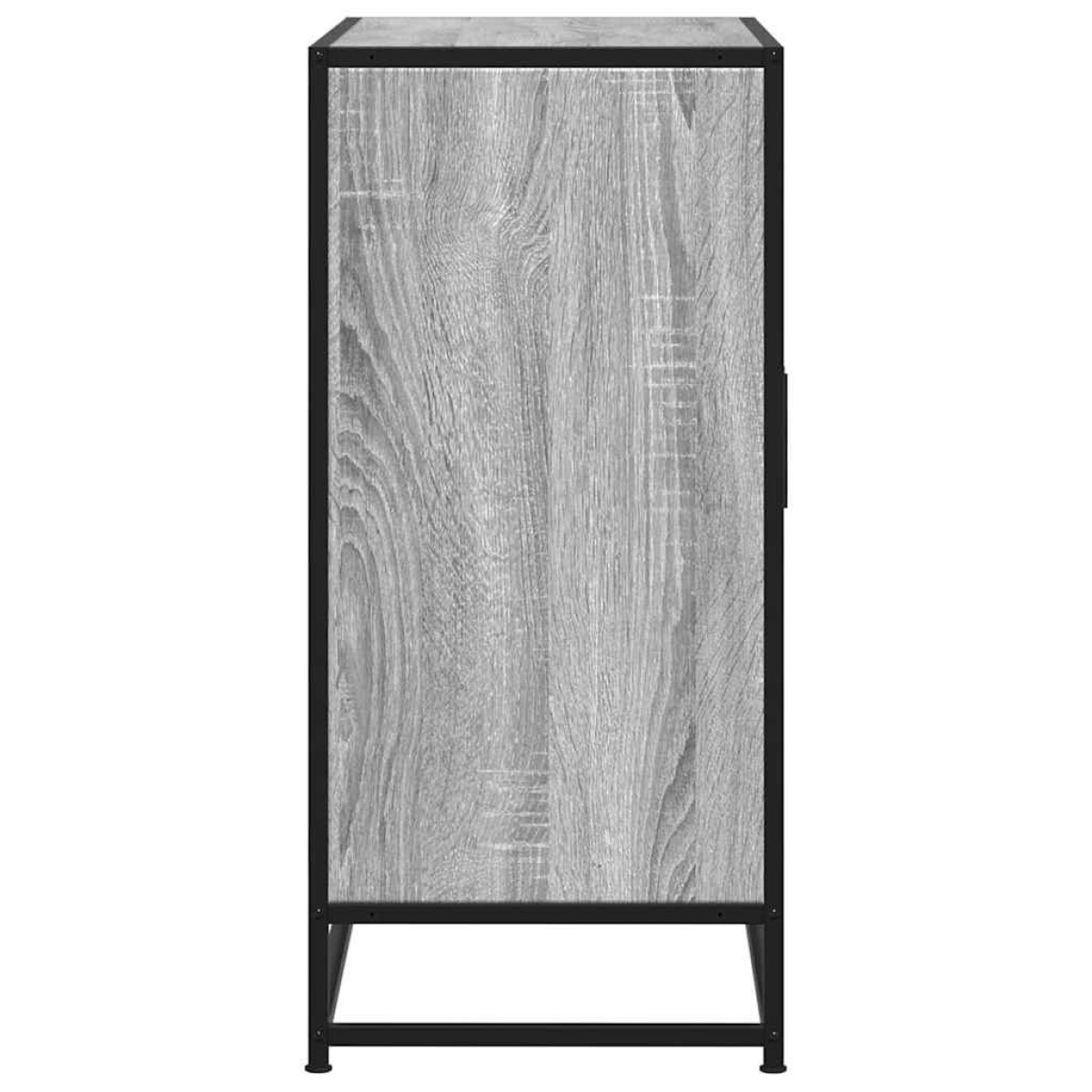 vidaXL Sideboard Sonoma Oak 68x35x76cm Κατασκευασμένο ξύλο και μέταλλο