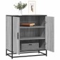 vidaXL Sideboard Sonoma Oak 68x35x76cm Κατασκευασμένο ξύλο και μέταλλο