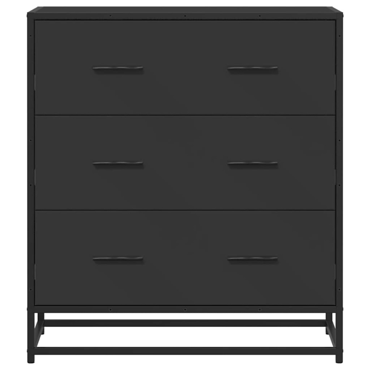 vidaXL Ραφιέρα Καφέ Δρυς 68x35x76 εκ. Επεξ. Ξύλο + Μέταλλο