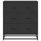 vidaXL Ραφιέρα Καφέ Δρυς 68x35x76 εκ. Επεξ. Ξύλο + Μέταλλο