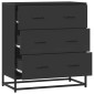 vidaXL Ραφιέρα Καφέ Δρυς 68x35x76 εκ. Επεξ. Ξύλο + Μέταλλο