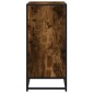 vidaXL Sideboard Καπνιστή βελανιδιά Κατασκευασμένο ξύλο και μέταλλο