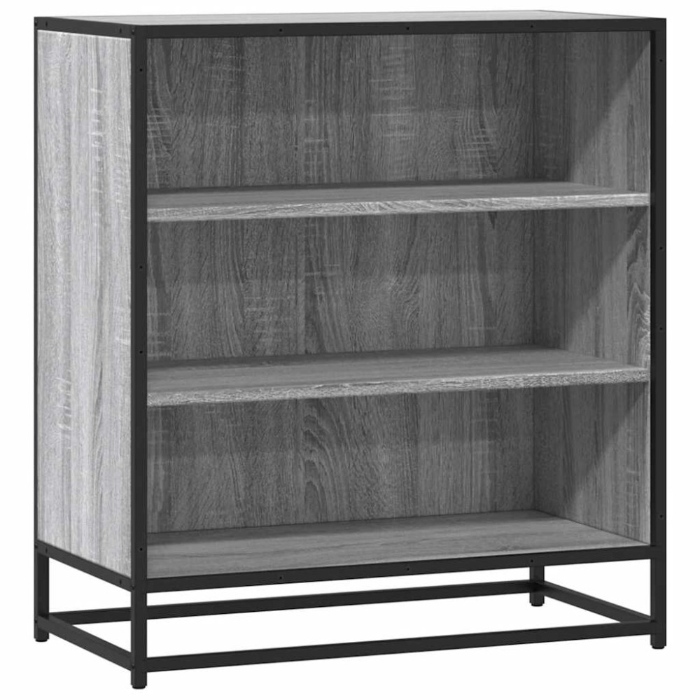 vidaXL Sideboard Grey Sonoma Κατασκευασμένο ξύλο και μέταλλο