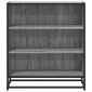 vidaXL Sideboard Grey Sonoma Κατασκευασμένο ξύλο και μέταλλο