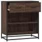 vidaXL Συρταριέρα καφέ δρυς 68x35x76 cm Κατασκευασμένο ξύλο