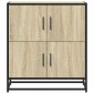 vidaXL Συρταριέρα Sonoma Δρυς 68x35x76 εκ. Επεξεργασμένο Ξύλο