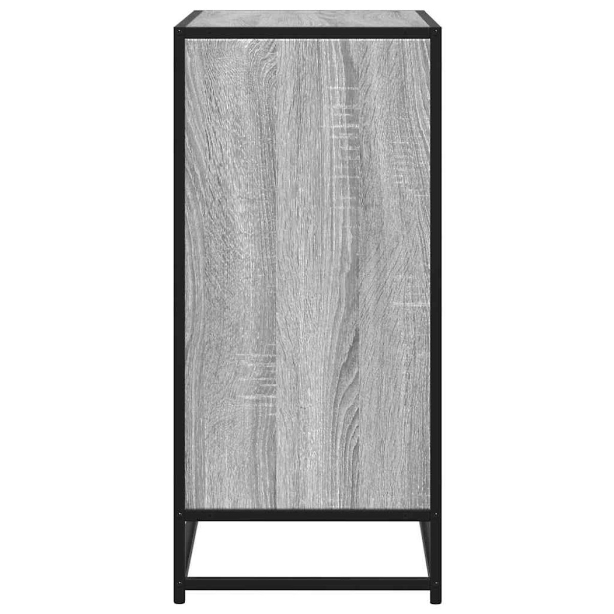 vidaXL Συρταριέρα Γκρι sonoma 68x35x76 cm Ξύλινο μηχανουργικό ξύλο