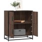 vidaXL Συρταριέρα καφέ δρυς 68x35x76 cm Κατασκευασμένο ξύλο