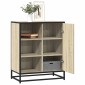 vidaXL Sideboard Sonoma Oak 62x35x76 cm Κατασκευασμένο ξύλο