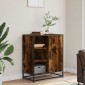 vidaXL Sideboard Καπνιστή δρυς 62x35x76 cm Κατασκευασμένο ξύλο