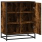 vidaXL Sideboard Καπνιστή δρυς 62x35x76 cm Κατασκευασμένο ξύλο