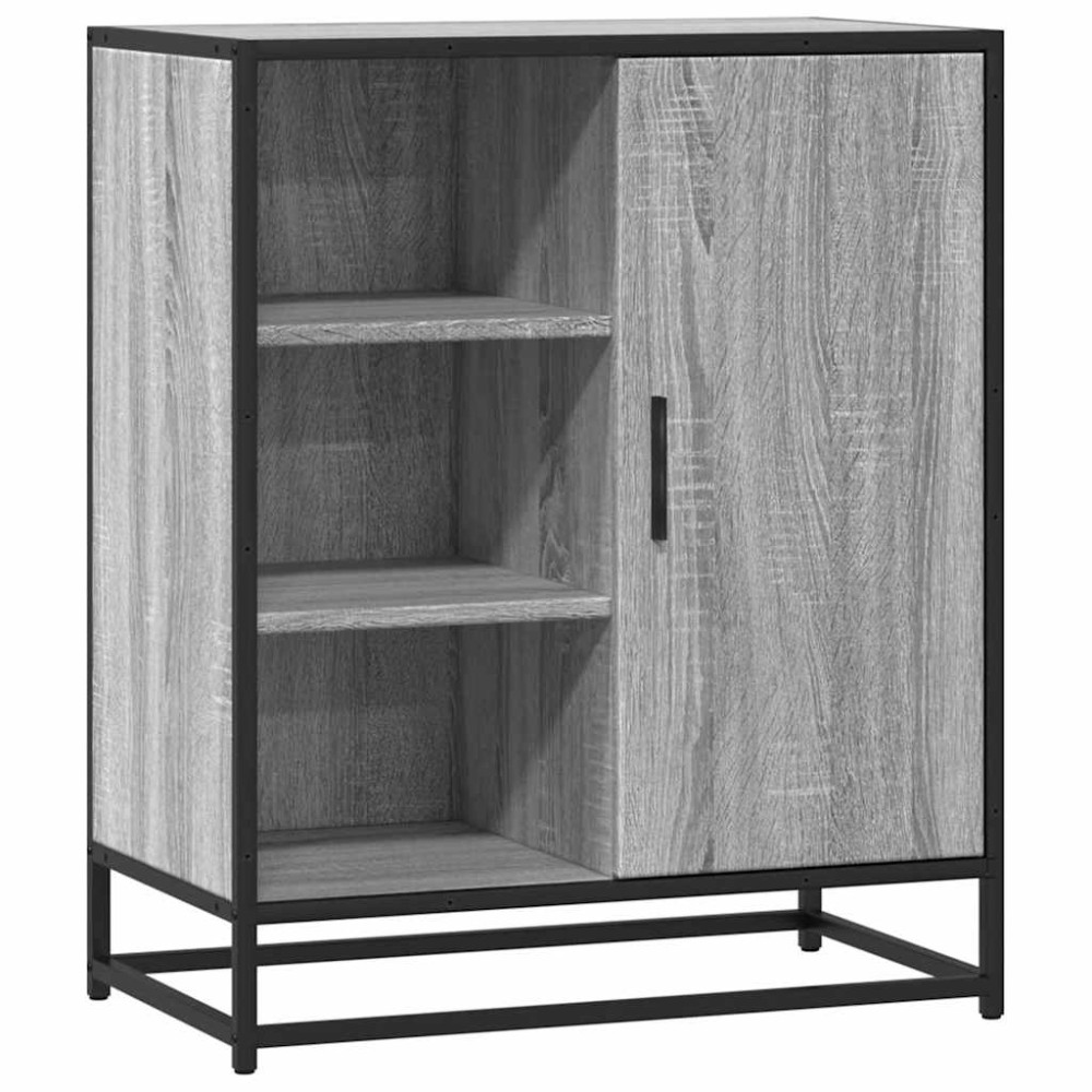 vidaXL Sideboard Grey Sonoma 62x35x76 cm Ξύλινο μηχανουργικό ξύλο