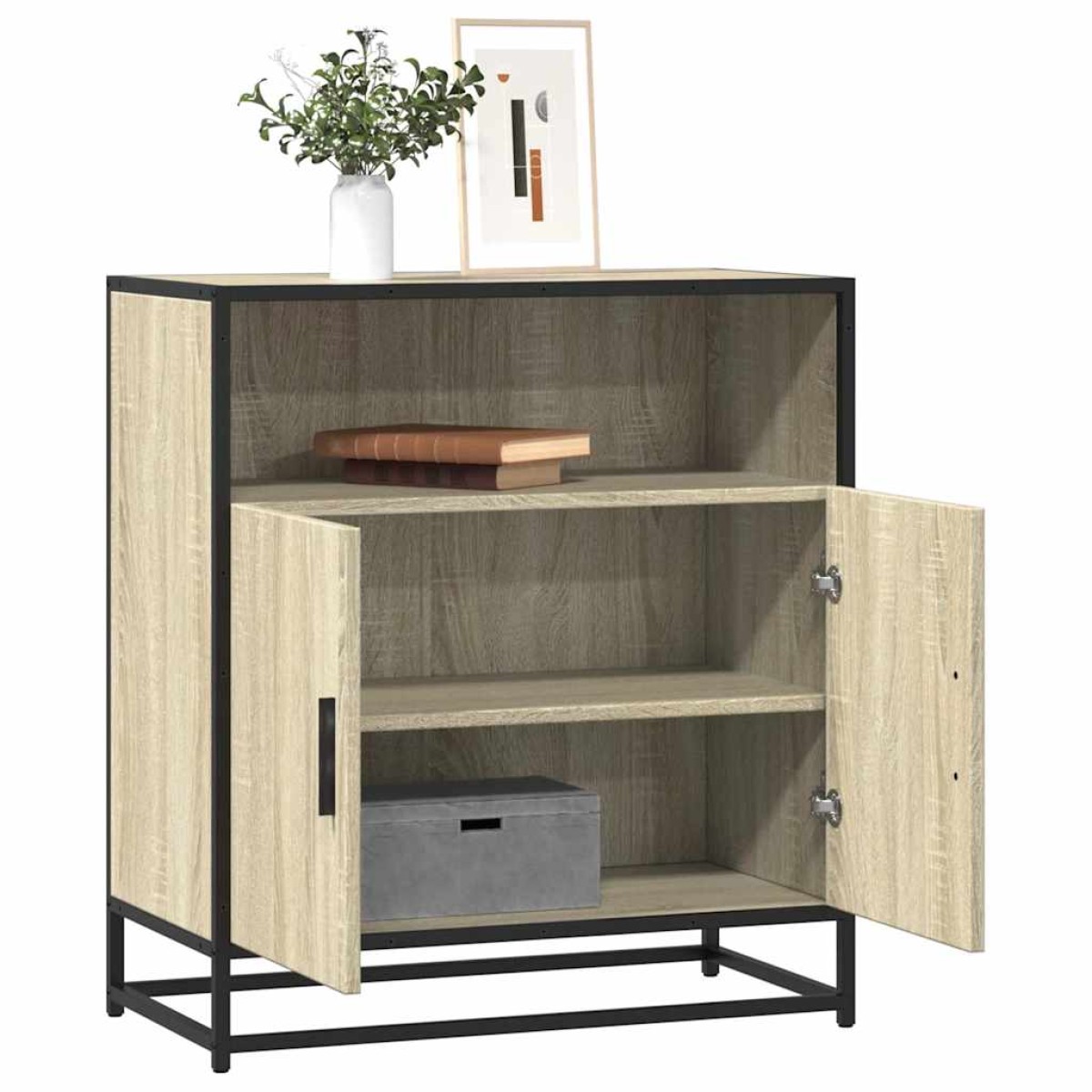 vidaXL Συρταριέρα Sonoma Δρυς 68x35x76 εκ. Επεξεργασμένο Ξύλο