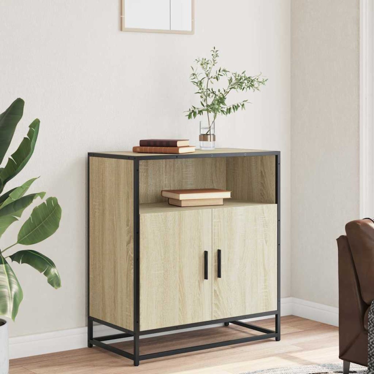 vidaXL Συρταριέρα Sonoma Δρυς 68x35x76 εκ. Επεξεργασμένο Ξύλο