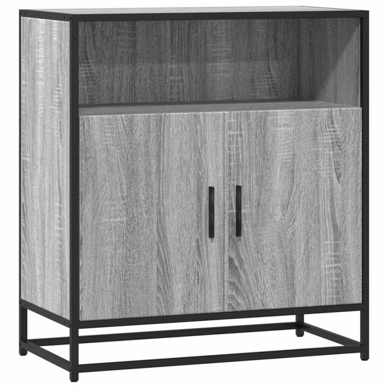 vidaXL Συρταριέρα Γκρι Sonoma 68x35x76 cm Ξύλινο μηχανουργικό ξύλο