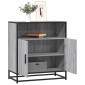 vidaXL Συρταριέρα Γκρι Sonoma 68x35x76 cm Ξύλινο μηχανουργικό ξύλο