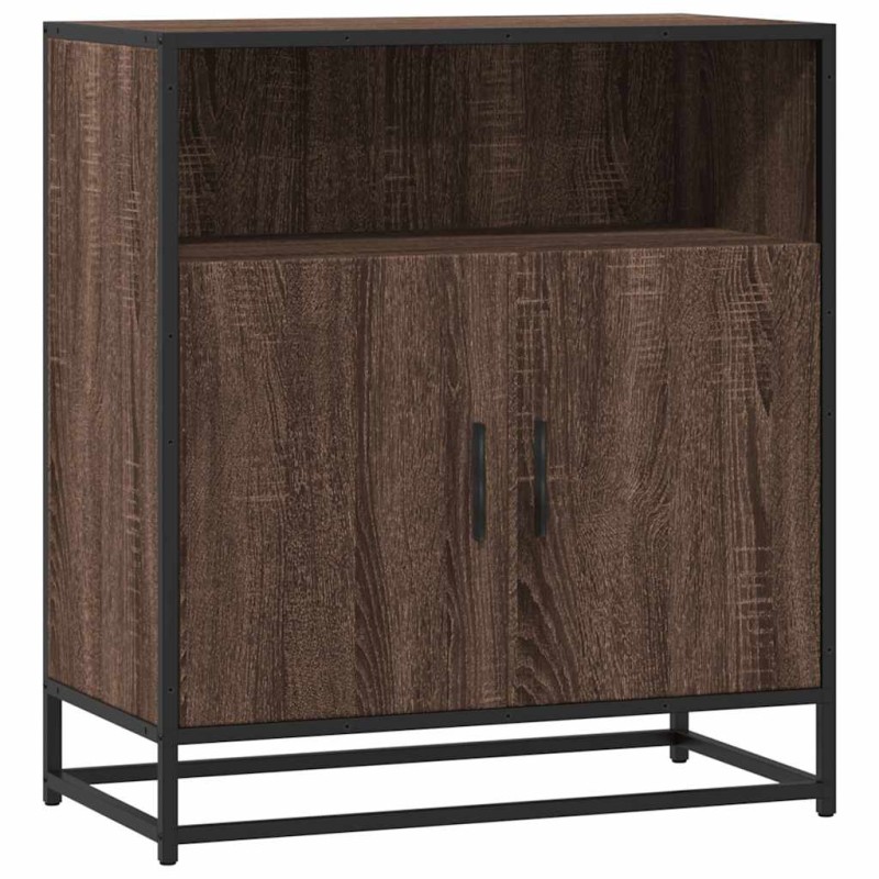 vidaXL Συρταριέρα καφέ δρυς 68x35x76 cm Κατασκευασμένο ξύλο