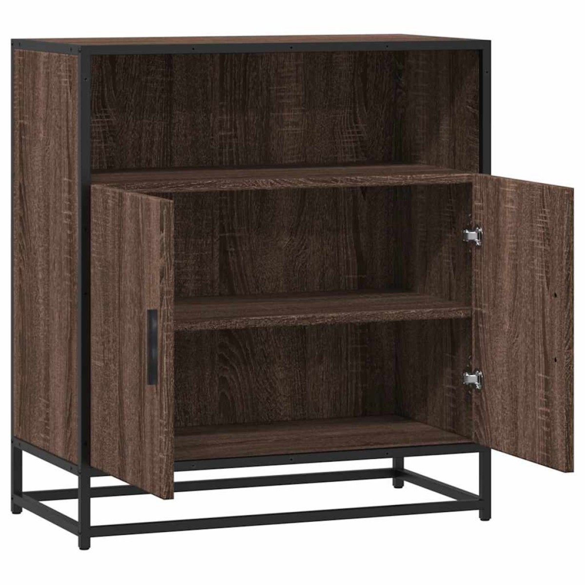vidaXL Συρταριέρα καφέ δρυς 68x35x76 cm Κατασκευασμένο ξύλο
