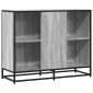 vidaXL Sideboard Grey Sonoma 94x35x76 cm Ξύλινη κατασκευή