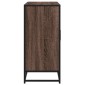 vidaXL Sideboard καφέ δρυς 92x35x76 cm Ξύλινο μηχανουργικό ξύλο