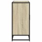 vidaXL Sideboard Sonoma Oak 92x35x76 cm Κατασκευασμένο ξύλο