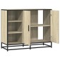 vidaXL Sideboard Sonoma Oak 92x35x76 cm Κατασκευασμένο ξύλο