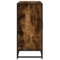 vidaXL Sideboard Καπνιστή δρυς 92x35x76 cm Κατασκευασμένο ξύλο