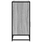 vidaXL Sideboard Γκρι Sonoma 100x35x76 cm Ξύλινο μηχανουργικό ξύλο