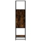 vidaXL Highboard Καπνιστή δρυς Κατασκευασμένο ξύλο και μέταλλο