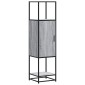 vidaXL Highboard Grey Sonoma Κατασκευασμένο ξύλο και μέταλλο