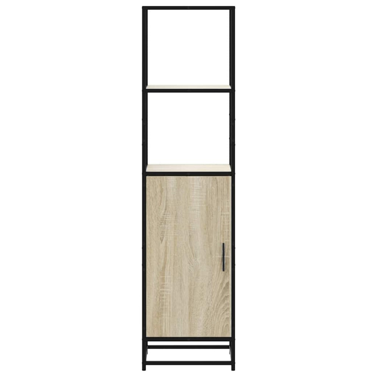 vidaXL Highboard Sonoma Oak Κατασκευασμένο ξύλο και μέταλλο