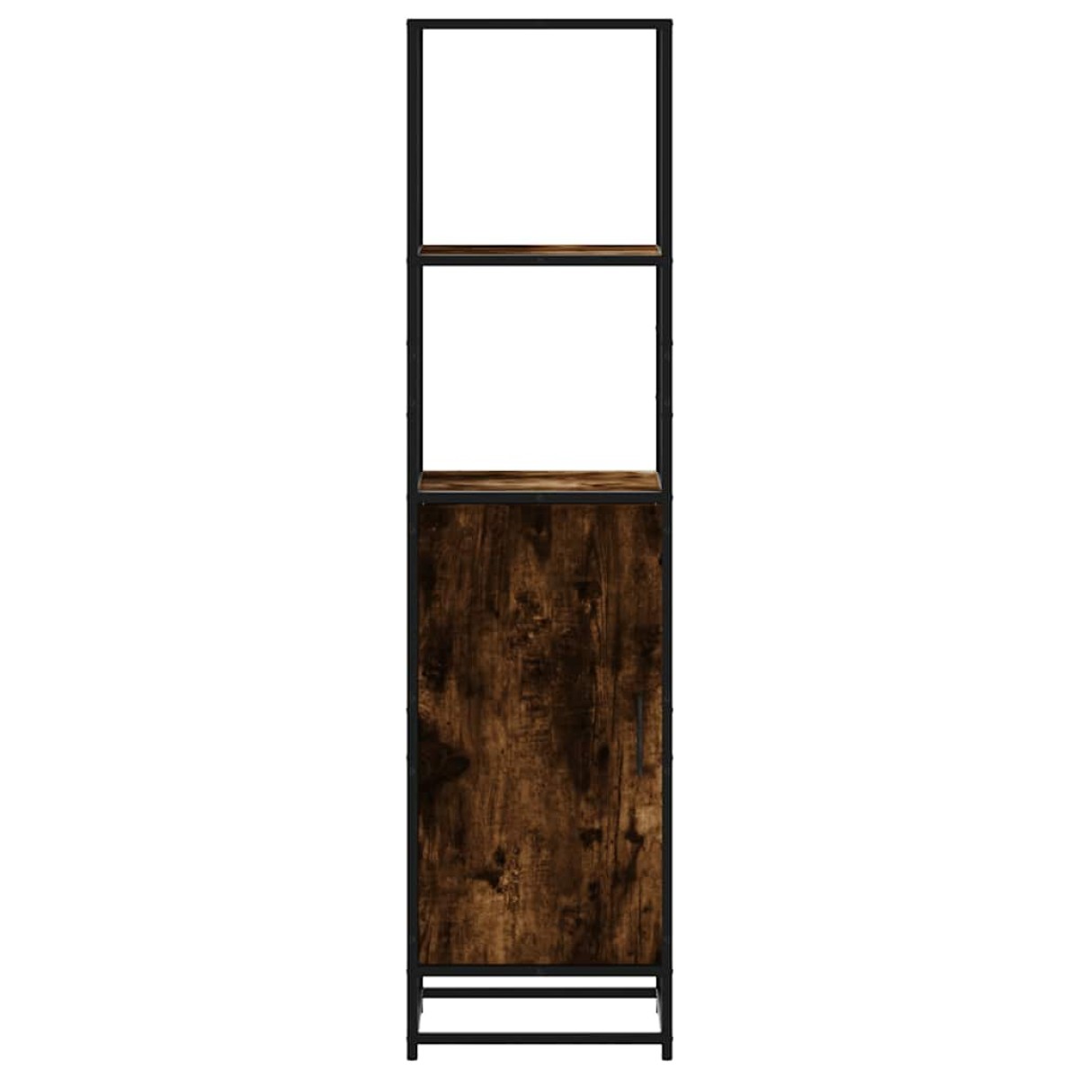vidaXL Highboard Καπνιστή δρυς Κατασκευασμένο ξύλο και μέταλλο