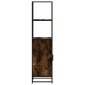 vidaXL Highboard Καπνιστή δρυς Κατασκευασμένο ξύλο και μέταλλο