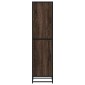 vidaXL Highboard καφέ δρυς Κατασκευασμένο ξύλο και μέταλλο