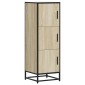 vidaXL Highboard Δρυς sonoma 35,5x35x106,5 cm Κατασκευασμένο ξύλο