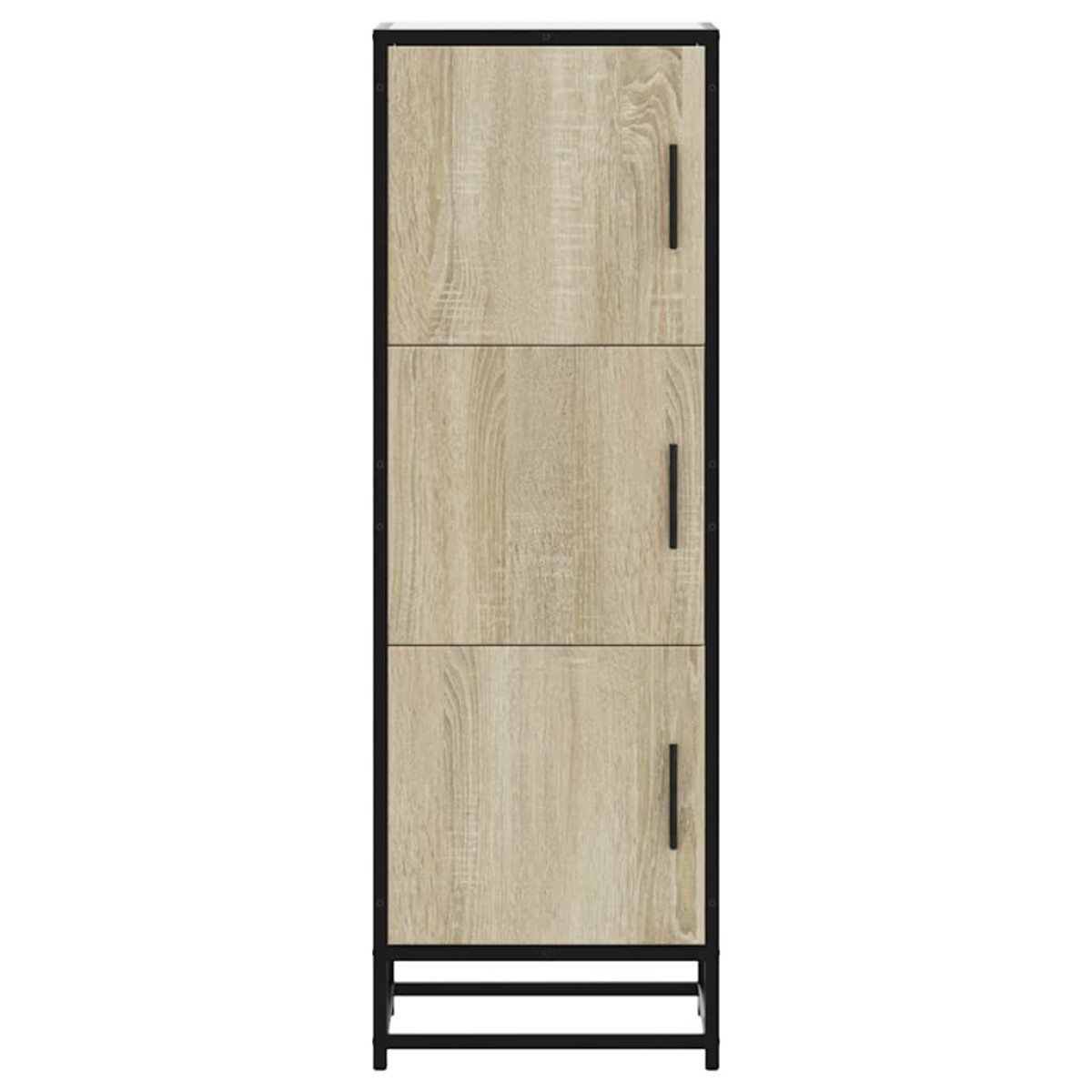 vidaXL Highboard Δρυς sonoma 35,5x35x106,5 cm Κατασκευασμένο ξύλο