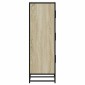 vidaXL Highboard Δρυς sonoma 35,5x35x106,5 cm Κατασκευασμένο ξύλο