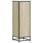 vidaXL Highboard Δρυς sonoma 35,5x35x106,5 cm Κατασκευασμένο ξύλο
