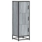 vidaXL Highboard Grey Sonoma Κατασκευασμένο ξύλο και μέταλλο