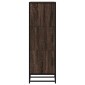 vidaXL Highboard καφέ δρυς Κατασκευασμένο ξύλο και μέταλλο
