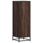 vidaXL Highboard καφέ δρυς Κατασκευασμένο ξύλο και μέταλλο