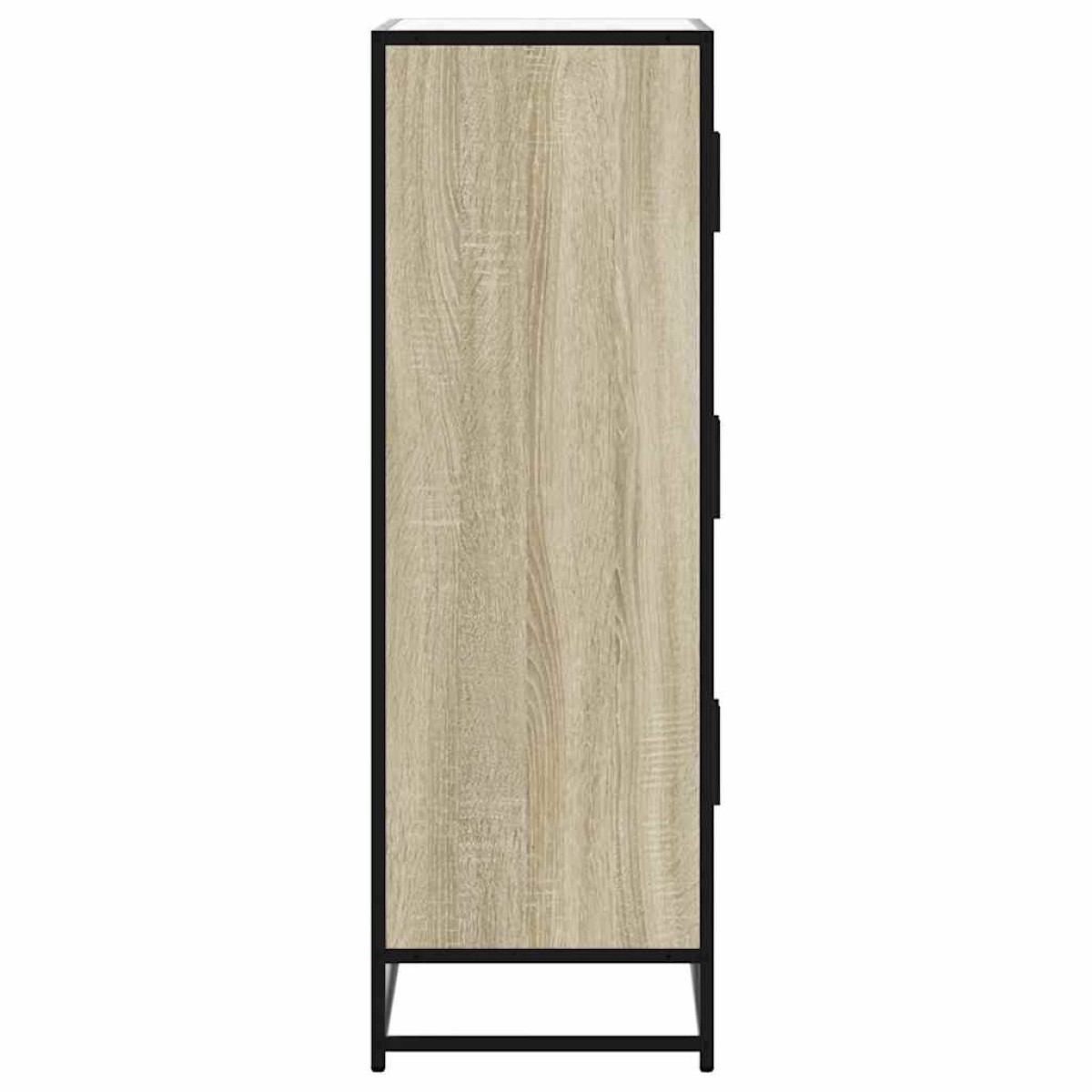 vidaXL Ντουλάπι Δρυς sonoma 68x35x106,5 cm Επεξεργασμένο Ξύλο μέταλλο