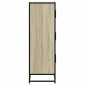 vidaXL Ντουλάπι Δρυς sonoma 68x35x106,5 cm Επεξεργασμένο Ξύλο μέταλλο